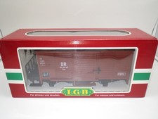 UMBAU L.G.B / Märklin 46353 "Brauner DR Güterwagen" (Spur G)VP!