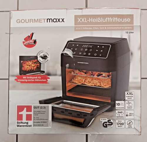Gourmetmaxx xxl heißluftofen - xxl,