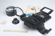 MEOPTA Bildbühne, Objektiv 75mm, Platine, Kondensor für Opemus 6x6cm +++