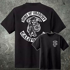 Sons Anarchy SAMCRO Distressed