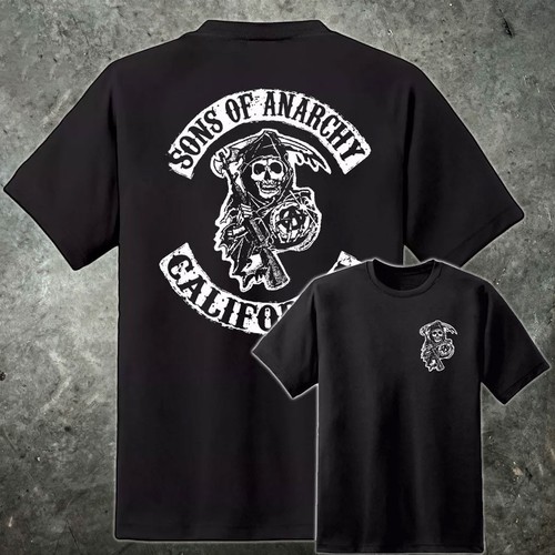 Sons anarchy samcro distressed - anarchy,