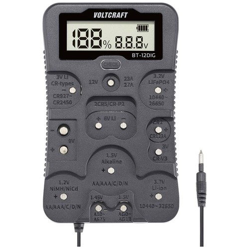 Voltcraft batterietester - voltcraft,