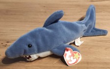 Ty Beanie Babies Crunch der Hai Sammlungsauflösung gut erhalten wie Neu
