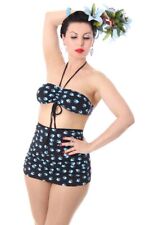SugarShock VALERIA Tattoo Schwalben Swallow Pin Up 50er retro Bikini Rockabilly