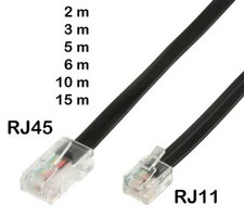 Modular Anschlusskabel DSL
