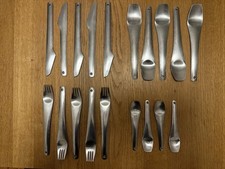 Habitat Contour Cutlery Set 19 Pieces Stainless Steel Jasper Conran