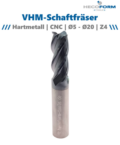 Vhm schaftfräser - vhm, –