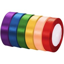 Geschenkband Satin 6 Farben