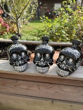 Kah Tequila Totenkopf Flasche Leer , Skull