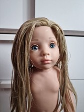 GÖTZ PUPPE EMILY OOAK - Stehpuppe - UNIKAT - Künstlerpuppe - Blaue Augen - Blond
