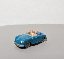 Wiking Porsche 356 Cabriolet Azurblau Vintage 60er