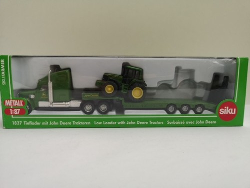 Siku farmer tieflader mit - tieflader,