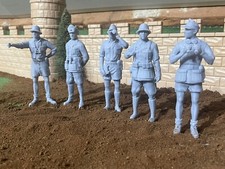 5 Figuren Rommel & Befehlsstab