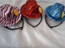 Haarreif mit Hütchen mit LED