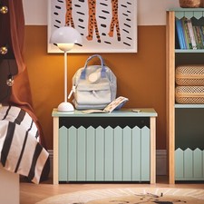 B-waren Ausverkauf Nachttisch Aufbewahrungsbox Spielzeugkiste KMB96-GR-bwaren