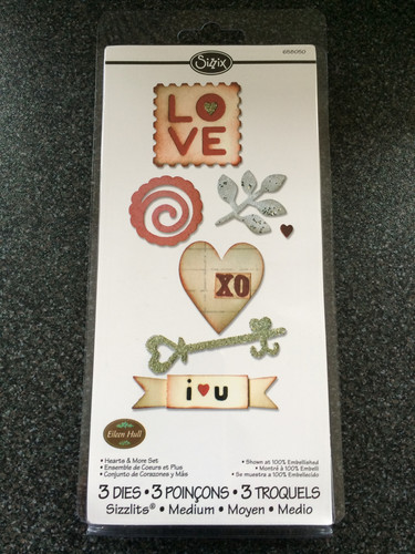 Sizzix hearts more set 3 - &,