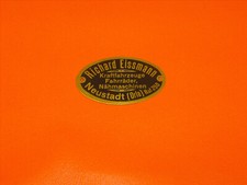 alte Plakette Messingplakette