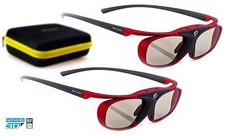 2x Hi-SHOCK 3D Brille Scarlet