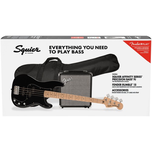 Bass set squier affinity pj - affinity,