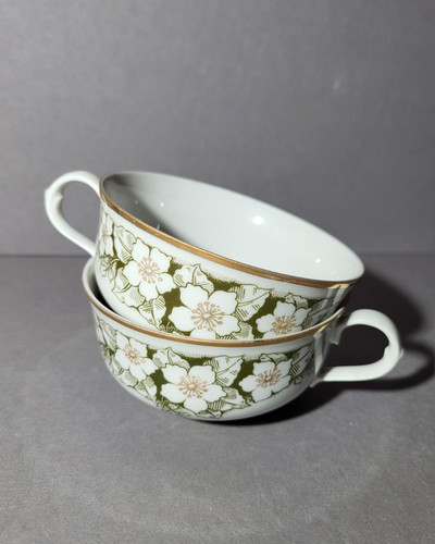 Vintage tassen kompott - vintage,