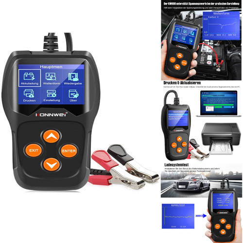 12v batterietester 220ah - 12v,