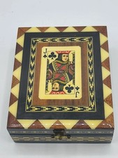 XA - Titel: Intarsienbox Holz