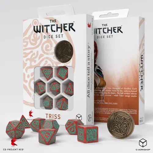 The witcher dice set triss - set.,