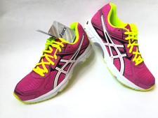 Asics Gel-Trounce 2 Women Laufschuhe hot pink/white/flash yellow UK 8  EU 42