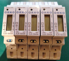 5x Orno WE-521 LCD Digitaler Wechselstromzähler 1-Phasen/LCD/MID/Impulsausgang