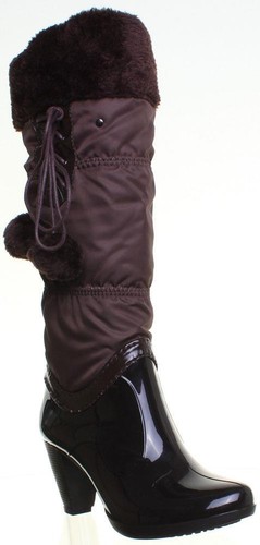Kniehohe damenstiefel - kniehohe,