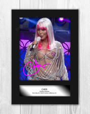 Cher 3 A4 signed mounted