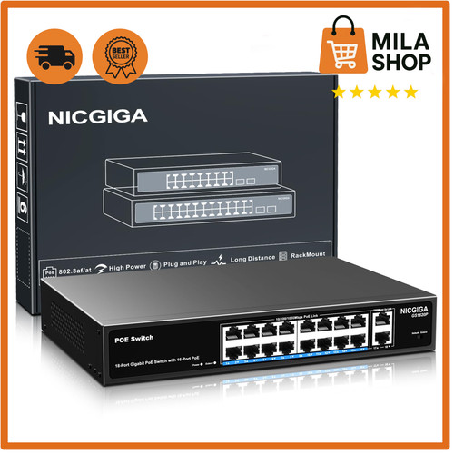 Poe switch port - 16,
