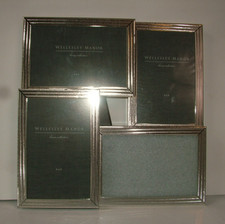 4X Collage Silber Platte Bild