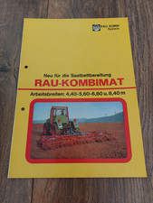 Original Prospekt Rau Kombimat