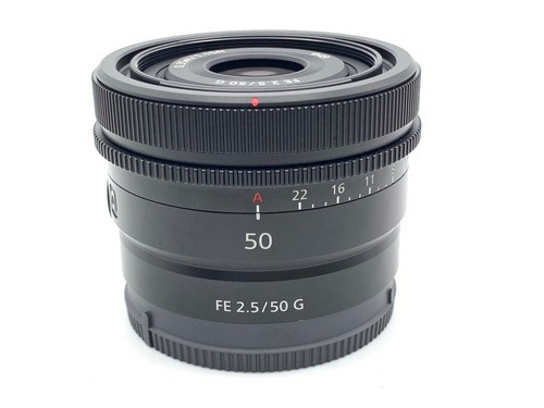 Sony 50mm g sel50f25g - 50mm, f2.5