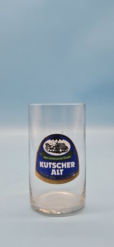 Kutscher alt bierglas - kutscher,