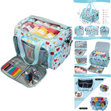 Stricktasche mit 4 Fächern