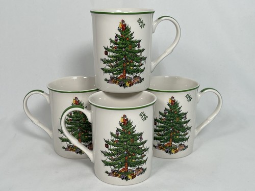 Spode christmas tree - spode, x4