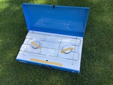 Eden Gaskocher Campingkocher Camping GAZ 2-flammig Retro unbenutzt