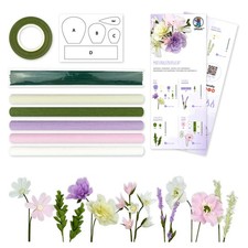 URSUS Krepppapier-Blumen-Set