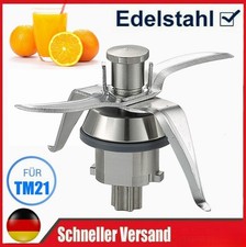 Für Vorwerk Thermomix TM21 Küchenmaschine Ersatz Messer Mixmesser Edelstahl DHL