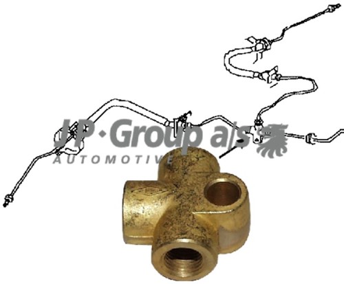Group adapter bremsleitung - jp, adapter,