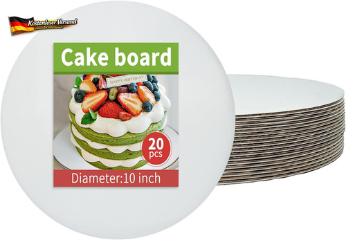 Runde tortenunterlage 25cm - runde,