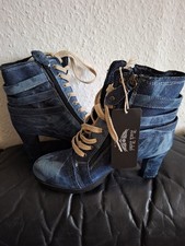 Stiefeletten rock rebel jeans - rock,