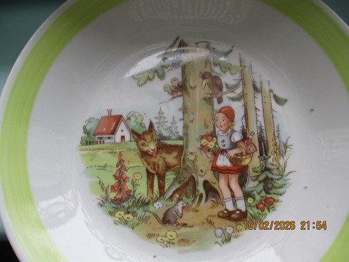 Kinderteller rotkäppchen und - kinderteller,