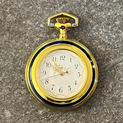 Taschenuhr open face - face,, quarz