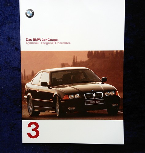 Bmw 3er coupe prospekt - 3er,,