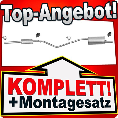 Auspuff für dacia sandero - auspuff,