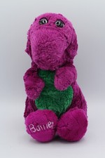 Barney und seine Freunde Barney and Friends Plüschtier Dinosaurier Dino Lila 90s