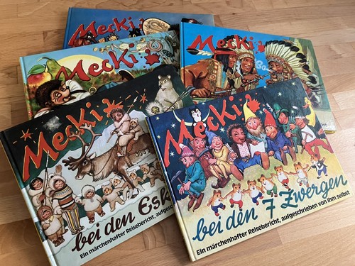 Mecki bücher gebundene - 5,